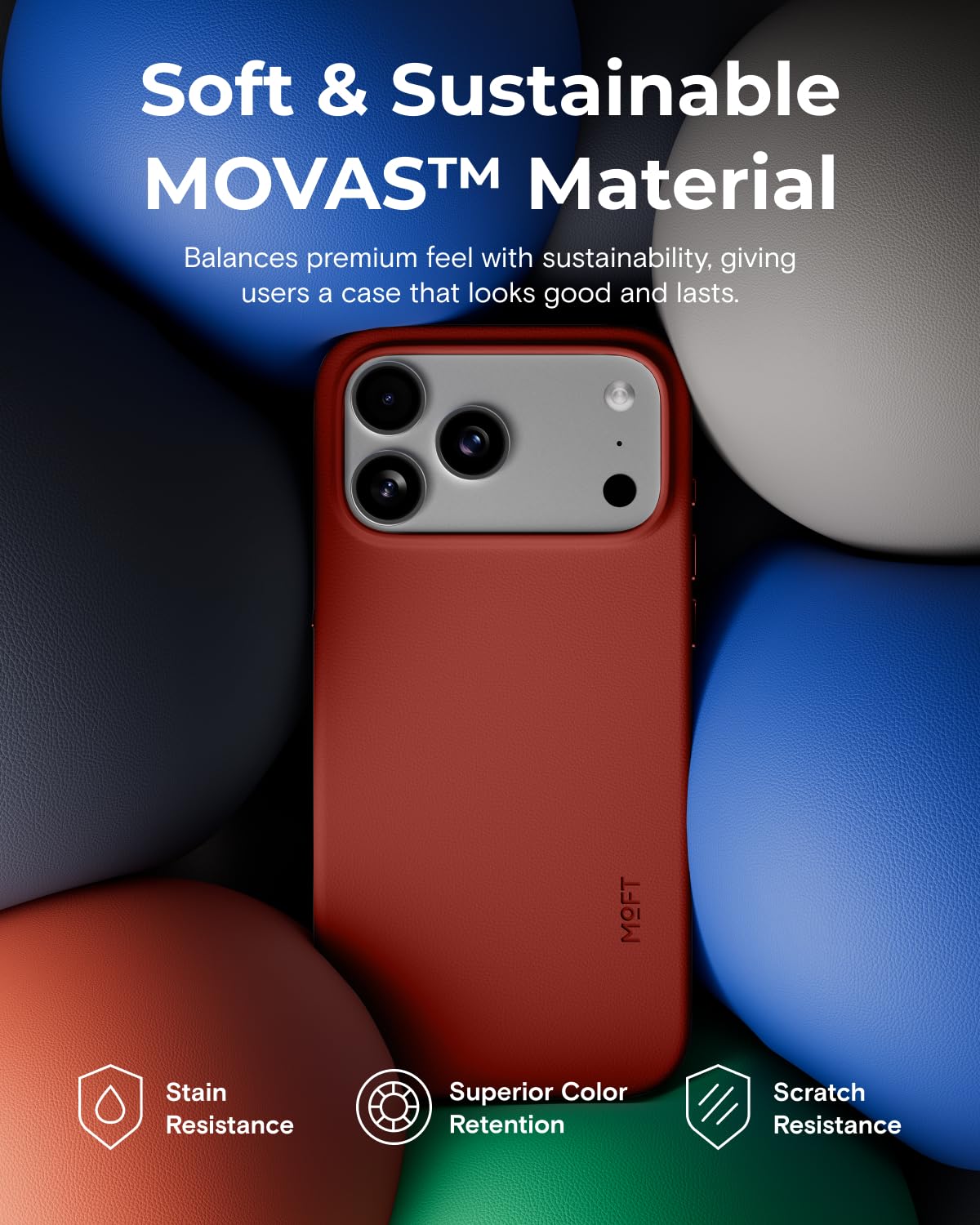 Amazon.com: MOFT for iPhone 17 Pro Max Case- MOVAS Snap Case